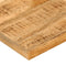 vidaXL - Tafelblad - met - natuurlijke - rand - 80x80x3,8 - cm - massief - mangohout