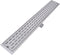 vidaXL - Doucheafvoer - 2 - st - rechthoekig - lijn - 930x140 - mm - roestvrij - staal