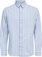 SELECTED HOMME SLHSLIMNEW-LINEN T-Shirt LS CLASSIC W - Slim Fit - Maat S (2022)