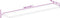 vidaXL - Tafelblad - rechthoekig - 160x40x2,5 - cm - massief - mangohout