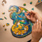 UNIDRAGON Houten Puzzel Voor Volwassenen Dier - Beschermende Draak - 97 stukjes - Small 16x26 cm