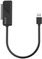 Savio AK-38 - SATA naar USB A kabel - 16,6 cm - Zwart
