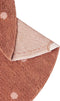 Rond Kinderkamer Vloerkleed Dot Chestnut Lorena Canals