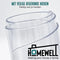 Homewell Tafelbeschermer - Tafelzeil - Hittebestendig tot 80°C - 90x100cm (1 stuk)