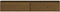 vidaXL - Wandkasten - 2 - st - 100x30x35 - cm - massief - grenenhout - honingbruin