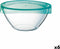 Saladekom Luminarc Keep'n Lagon Transparant Met deksel Glas (23 cm) (6 Stuks)