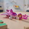 PAW Patrol - Luchtredding - Skye speelfiguur en Hero Claw Jet-vliegtuig met opklapbare klauw, reddingsmand en konijn