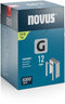Novus 042-0768 - Nieten platte draad Type 11 - 12 mm x 10.6 mm (5000 stuks)