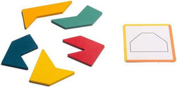 BS Toys Puntige Puzzel - Hout - FSC - 20 puzzels - 8+ jaar - In bewaarblik