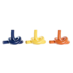 Vaas DKD Home Decor Hars (20,5 x 16 x 15 cm) (3 Stuks)