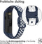 iMoshion Bandje Geschikt voor Samsung Galaxy Fit 2 - iMoshion Siliconen sport band met inkliksysteem gesp - Blauw