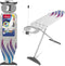 Vileda Total Reflect Plus L - Strijkplank 130 x 44 cm - Ergonomisch en stoomreflecterend - Grijs