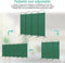 Angel Living Kamerscherm - 4 Panelen - 224 x 182 cm - Inklapbaar - Groen