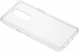 Hoesje Siliconen Geschikt voor OnePlus 6 - Softcase Backcover smartphone - Transparant