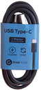 Grab 'n Go USB-C naar USB-A kabel - 1m - Opladen en synchroniseren - Zwart