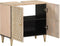 vidaXL - Wastafelkast - 62x33x58 - cm - massief - mangohout