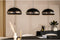 Hanglamp Jellyfish 3-lichts - Zwart | BY-OLAF
