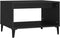 vidaXL - Salontafel - 60x50x40 - cm - bewerkt - hout - zwart