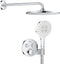 GROHE Precision SmartControl - Inbouw douchesysteem - TurboStat technologie - Chroom