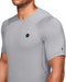 Under Armour Rush HG Compression SS - Heren Sportshirt - Verbeterd uithoudingsvermogen - Mod Gray