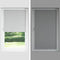 vidaXL - Rolgordijn - verduisterend - 115x230 - cm - stofbreedte - 110,7 - cm