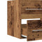 vidaXL - Wastafelmeubel - 60x38,5x48 - cm - spaanplaat - oud - hout
