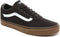 Vans Ward Canvas Heren Sneakers - Black/Gum - Maat 41
