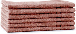 LINNICK Pure Gastendoek - 100% Katoen - Rose - 30x50cm - Per 6 Stuks