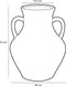 Mica Decorations Marian Vaas - Keramiek - H33 x Ø26 cm - Off White