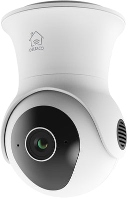 DELTACO SH-IPC08 - Slimme Wifi-camera - 1920x1080 (Full HD) - IR nachtzicht - Pan & Tilt
