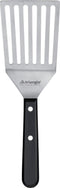 Triangle Palet Extra Breed met Knik & Gleuven - 12 cm Lemmet - RVS