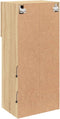 vidaXL - Tv-meubels - met - LED-verlichting - 2 - st - 40,5x30x90 - cm - sonoma - eiken