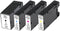 Renkforce RF-5706078 - Inktcartridge - Compatibel met Canon PGI-1500BK XL PGI-1500C XL PGI-1500M XL PGI-1500Y XL - (4 stuks)