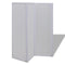 vidaXL - Badscherm - 3 - panelen - vouwbaar - 117 - x - 120 - cm