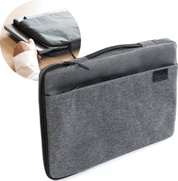 imoshion Laptop Sleeve met handvat - Laptop Hoes geschikt voor 15 / 15.3 / 15.6 / 16 / 16.2 inch - Grijs