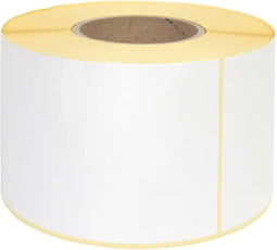 Verzendlabel blanco universeel - 102x150mm - 40mm kern - wit - permanent - 1500 labels - 1 rol
