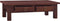 vidaXL - Salontafel - 100x50x30 - cm - massief - mahoniehout - klassiek - bruin