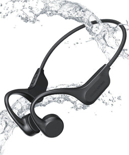 Golden Sound Wave - Sport oordopjes - Bone Conduction - Waterproof - Zwart