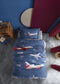 LINNICK Kinder Dekbedovertrek 100% katoen Flying Squad - blue 140x200cm - Tiener Dekbedovertrek 1 persoons