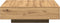 vidaXL - Salontafel - Artisan - Eiken - 100x100x31 - cm - Samengesteld - Hout