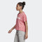 adidas W Core Fav T - Dames Sportshirt - Katoen - Bliss Pink/White - M