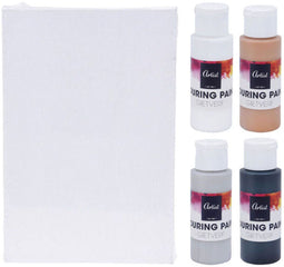 Pouring Acyrlverf, 4 Kleuren