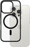 PanzerGlass - PG HardC Blk MagS iPhone 16 Pro - 100% gerecycled - Military Grade - Transparant