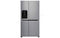 LG GSL7601PS Side-by-Side Koelkast Ijs en Water DIspenser met Inverter Linear Compressor - 601L - Pl