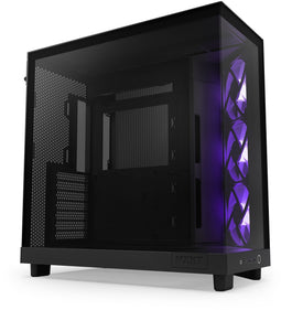 NZXT H6 Flow - Tower - Gehard glas - Zwart