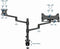 Gembird MA-DA-04 - Bureaustandaard met monitorarm en notebookstandaard - VESA 75x75 100x100 - Zwart