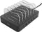 Deltaco DPS-0200 - USB-laadstation 6x USB-A 1x USB-C PD 18 W - Zwart