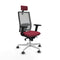 Bureaustoel Piqueras y Crespo 2D026G2 Kastanjebruin
