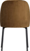 BePureHome Vogue Eetkamerstoel - Fluweel - Honinggeel - 83x50x60