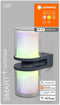 LEDVANCE Slim tuinarmatuur LED: voor muur, SMART+ UP DOWN FLARE MULTICOLOR / 14 W, 22-…24- V, Warm White, 3- K, body materiaal: aluminum, IP44